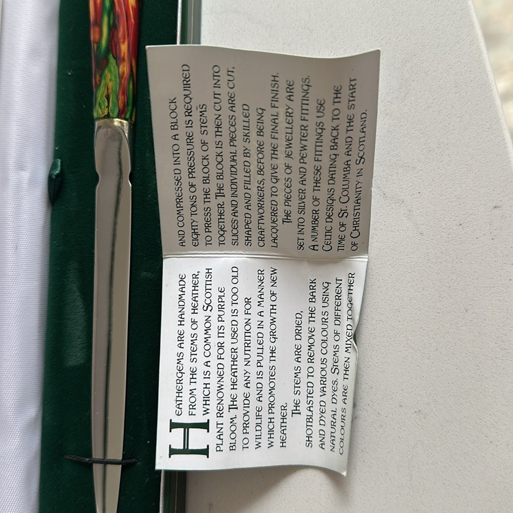 HeatherGem Letter Opener - Picture 7 of 7